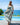 Margaritaville by Kenny Flowers – Wastin' Away Again - Blue – Smocked Maxi Dress
