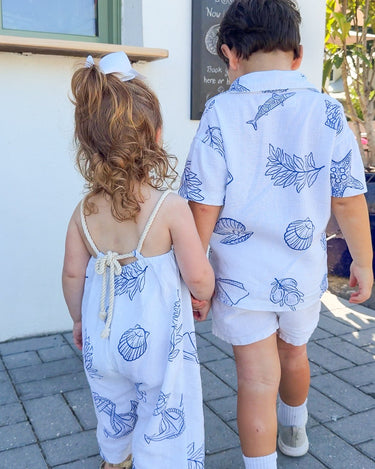 The Sardinia - Boys Linen Shirt