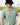 Kenny Flowers The Desert is Served mens green short sleeve golf polo