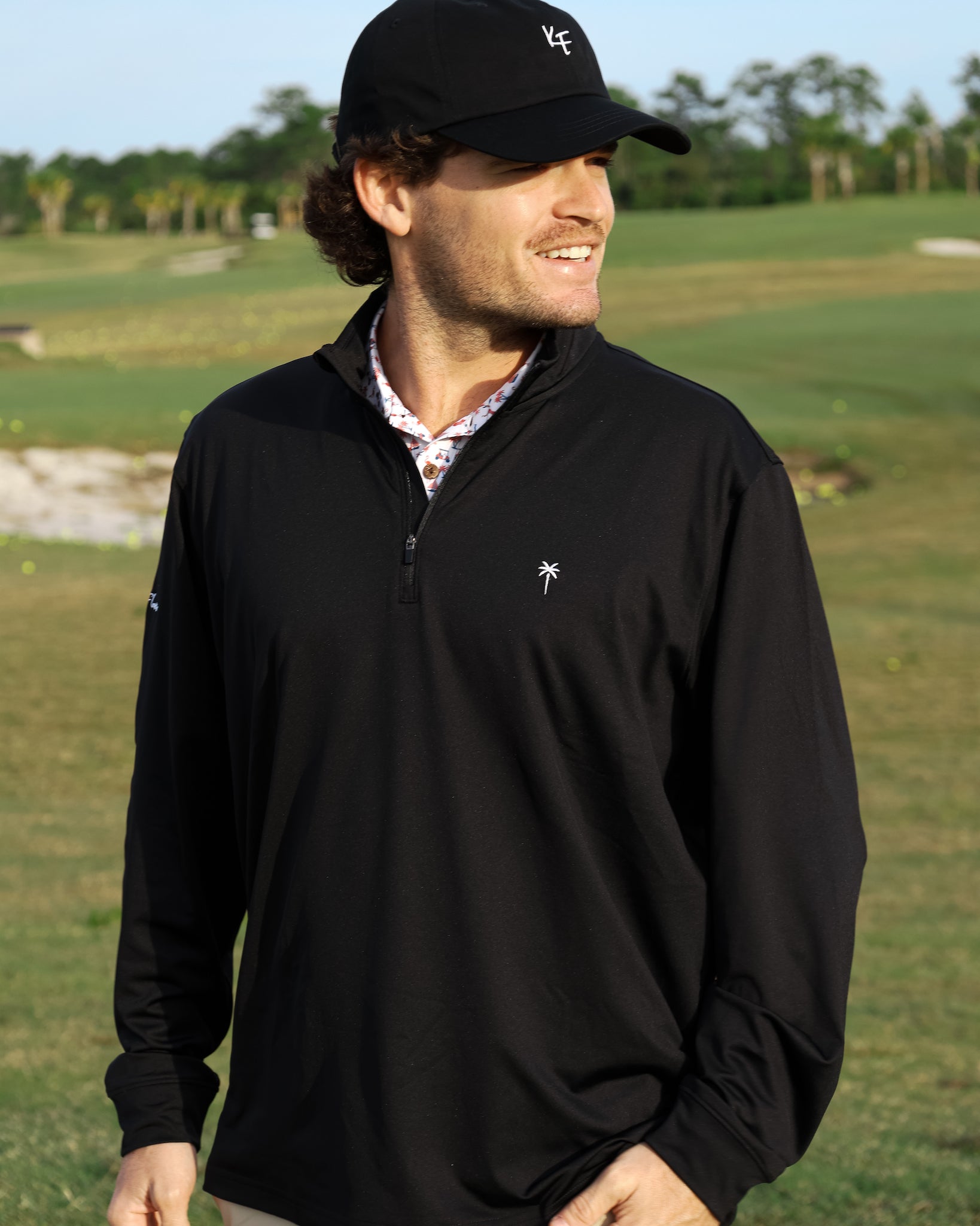 Lights Out Quarter Zip Pullover