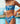 Kenny Flowers Watercolors womens swim honu blue new classic bikini bottom in collaboration with Mauna Kea