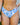  Kenny Flowers watercolors swim womens south of france blue classic bikini bottoms