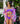 Kenny Flowers Watercolors Swim womens purple tahiti twist halter bikini top