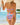 Kenny Flowers Watercolors Swim womens kona purple high waist bikini bottom with ruffles