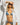 Light Gray The Todos Santos - Blue Mini String Bikini Bottom