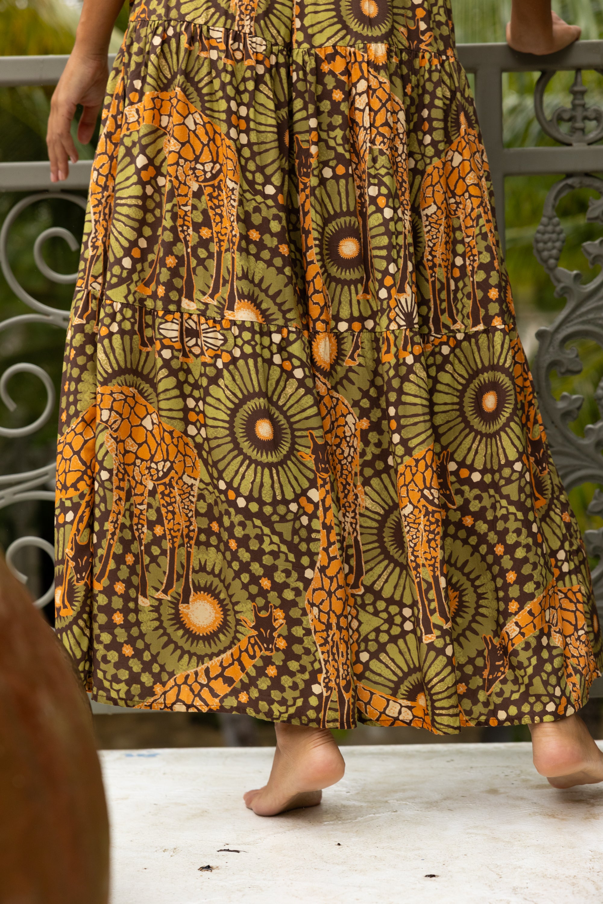 The Africa - Resort Dress - Green / XL The Africa - Resort Dress - Green / XL