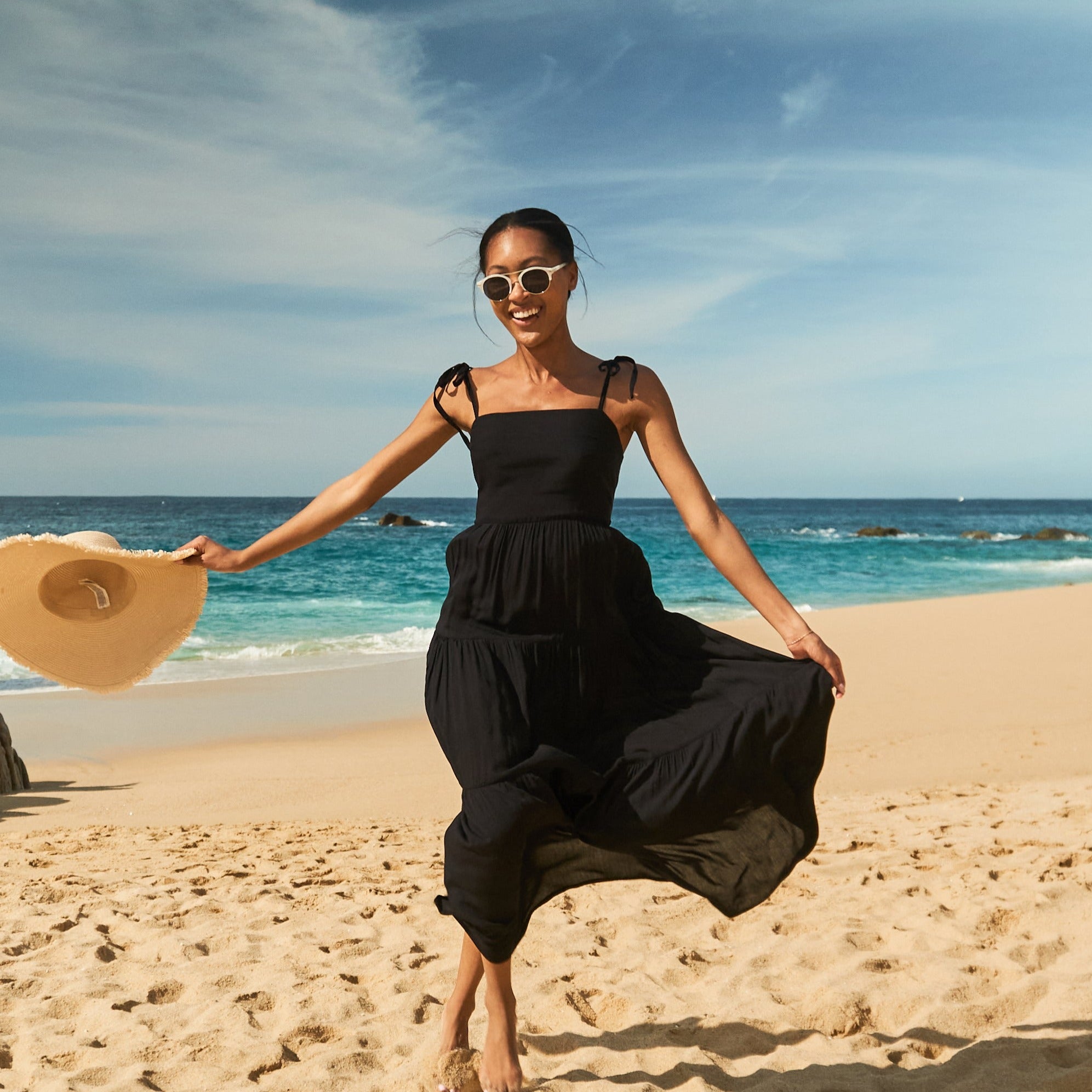 The Jetset - Black Resort Dress - Black / XS The Jetset - Black Resort Dress - Black / XS