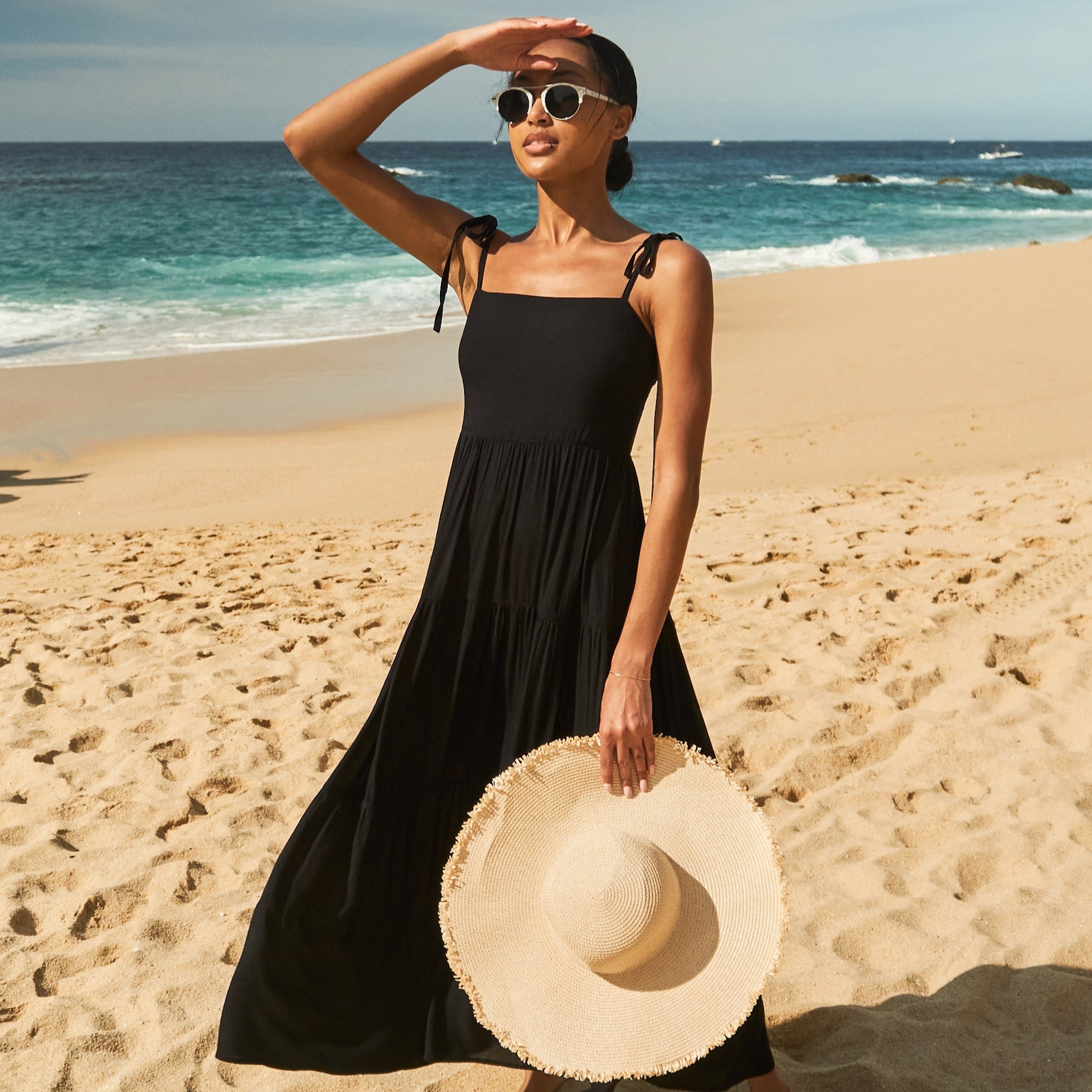 The Solid Black Resort Dress by Kenny Flowers The Solid Black Resort Dress by Kenny Flowers
