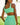 kenny flowers womens midi green cut out mint to be in maui stretchy island dress