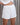 The Jetset White Tailored Linen Short