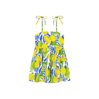 Steel Blue The Positano - Girls Resort Dress