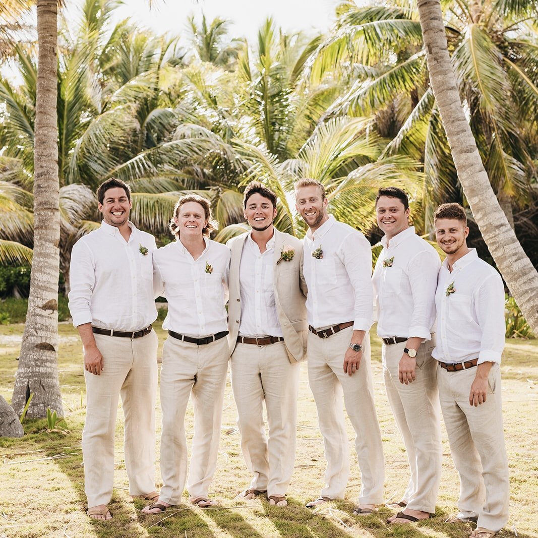 The Casa Blanca - Long Sleeve Linen Shirt | Beach Wedding – Kenny Flowers