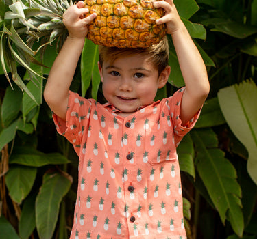 The Piña Stand - Boys Hawaiian Shirt
