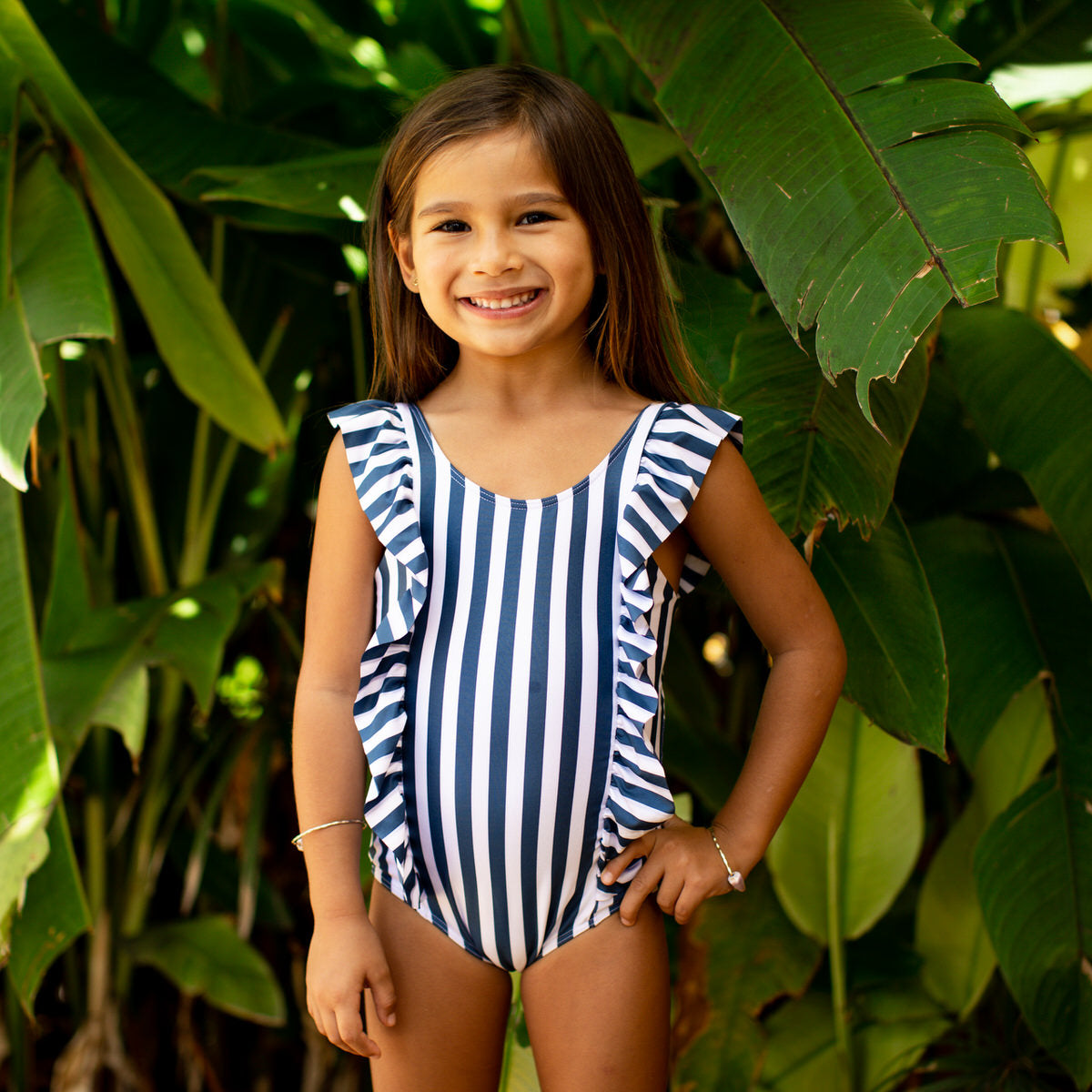 714y Teenager Girls Swimwear One Piece Girls Swimsuit Striped Print Girls  Swimming Outfit Kids Beach Wear Swimming Outf