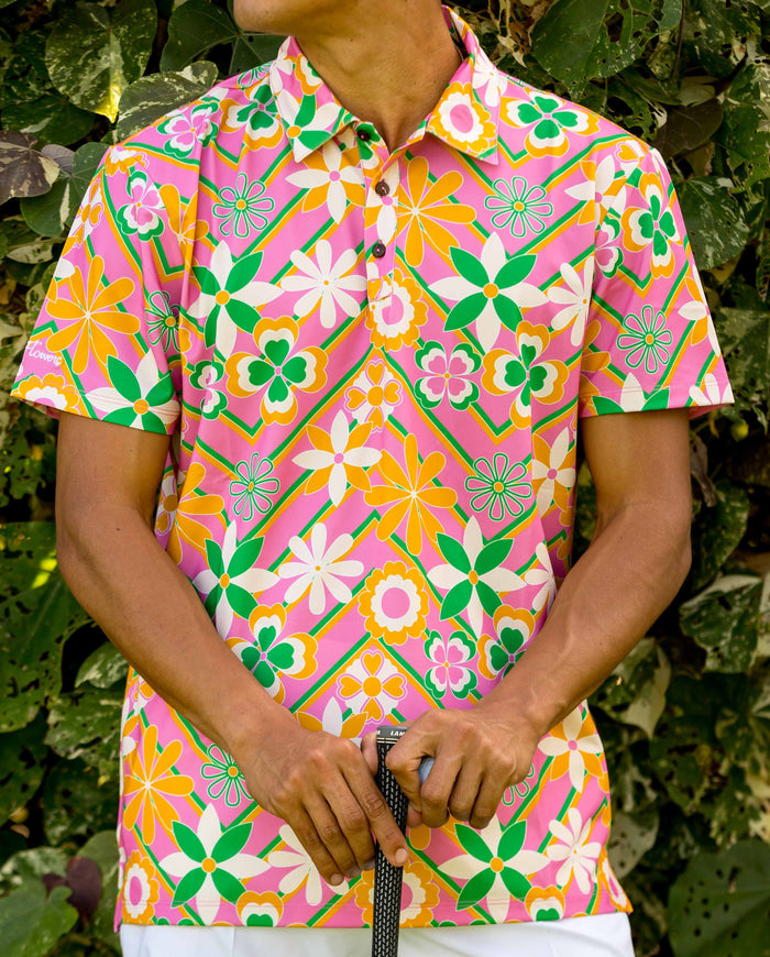 Kenny Flowers Golf Apparel Matching Golf Shirts & Performance Polos