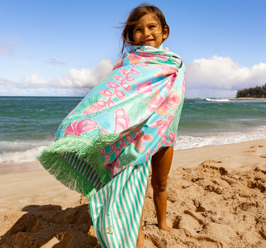 The Maui - Reversible Eco Kids Beach Towel