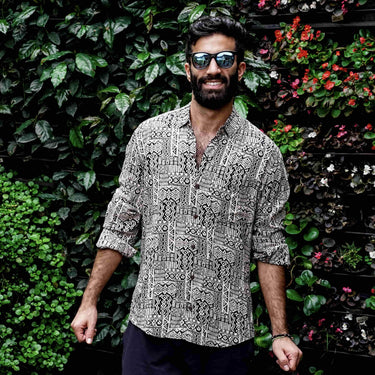 Gray The Night Out - Long Sleeve Shirt