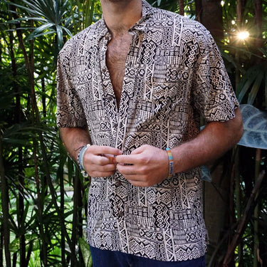 Gray The Night Out - Short Sleeve Shirt