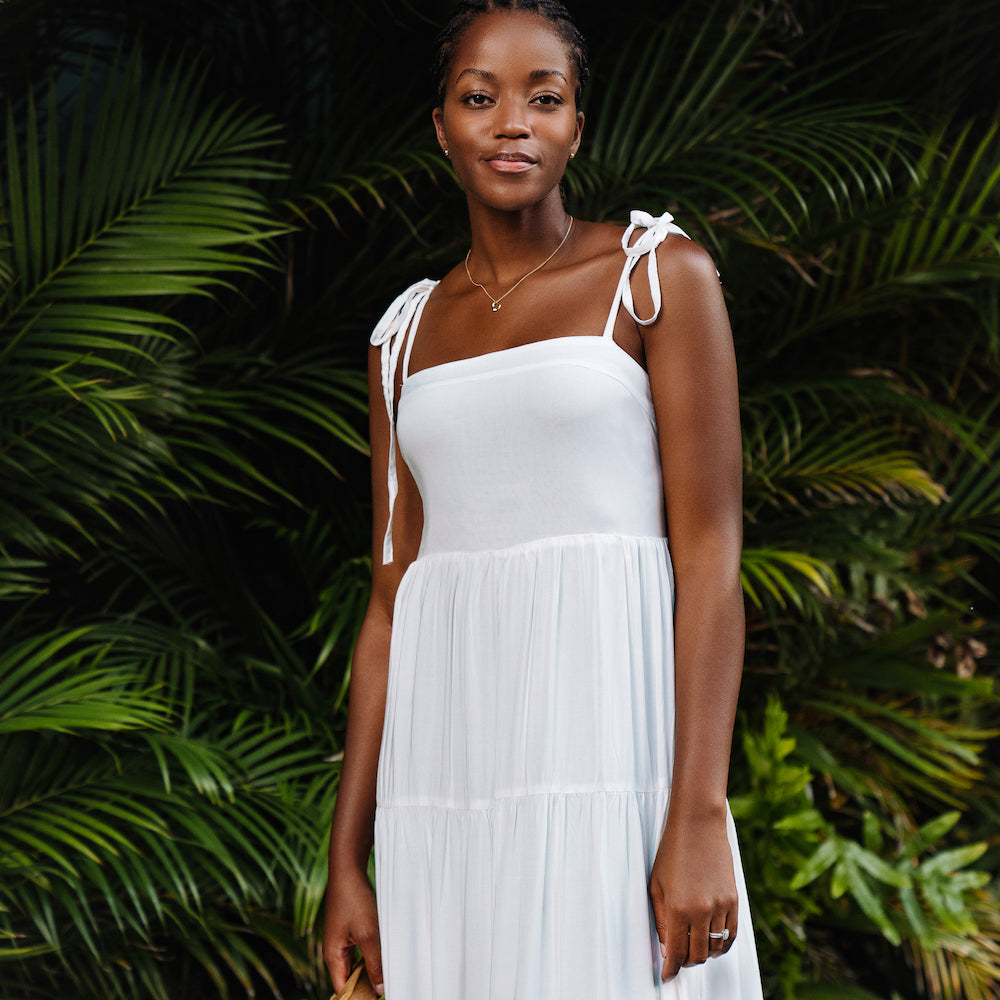 Kenny Flowers The Jetset Women's Resort Dress - White Kenny Flowers The Jetset Women's Resort Dress - White