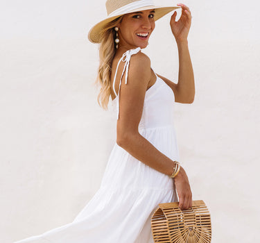 The Jetset - White Resort Dress
