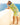 Mens yellow lemon swim trunks and short sleeve button down hawaiian shirt cabana set