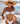 The Santorini - Gold Ring White Bandeau Bikini Top