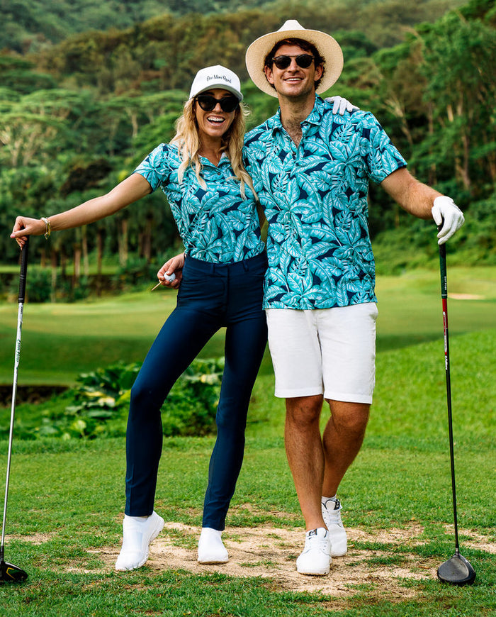 Kenny Flowers Golf Apparel Matching Golf Shirts & Performance Polos