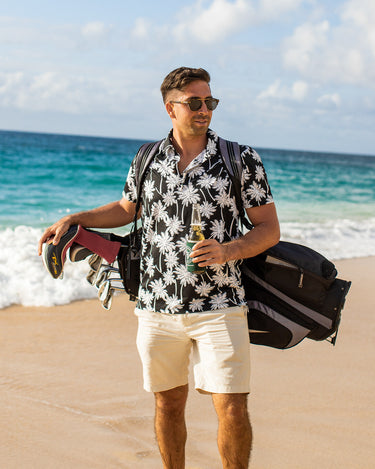 The Twilight Special - Men's Tropical Golf Shirt by Kenny Flowers