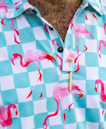 The Flamingo Low - Golf Shirt