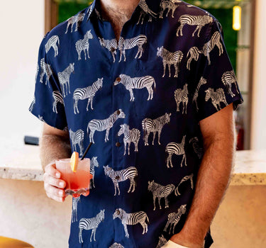 The Zookeeper - Short Sleeve Silk Shirt