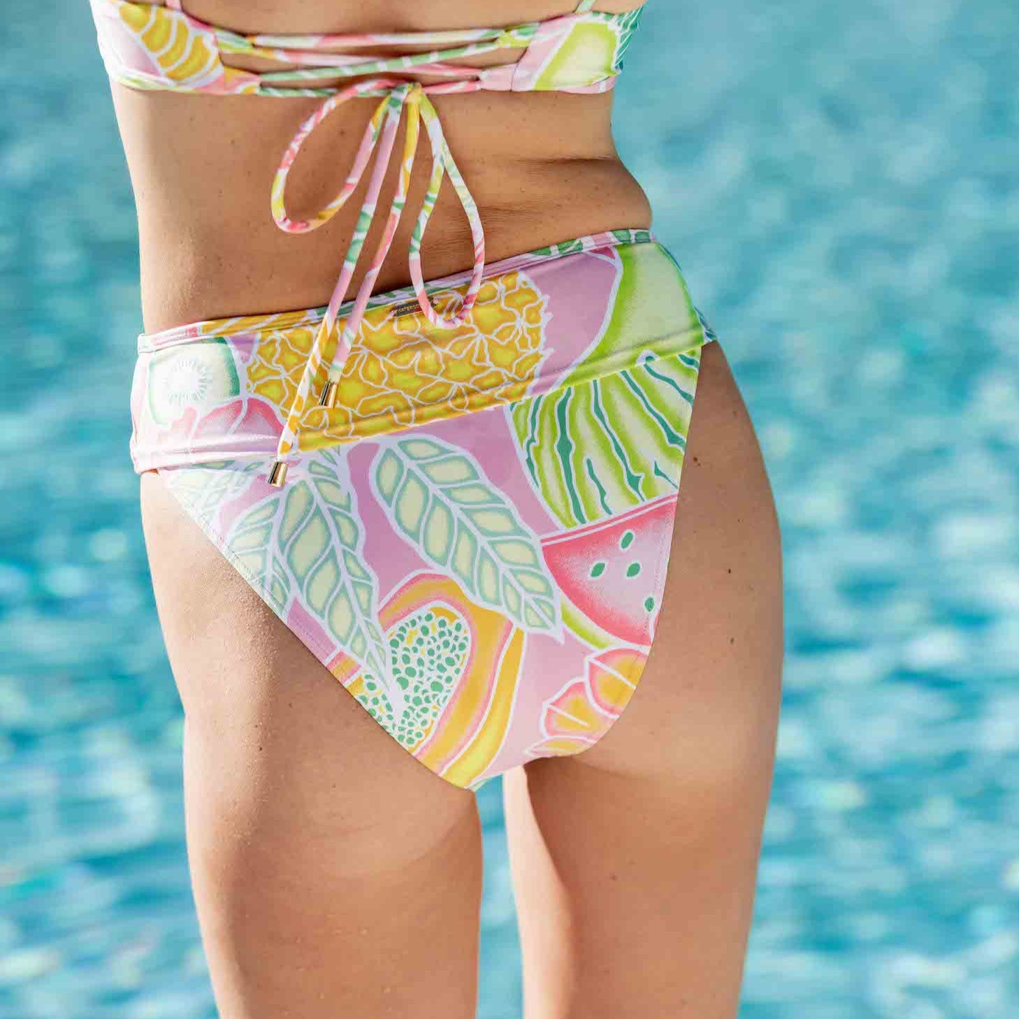The Key West Terry - Sporty Bikini Bottom by Watercolors Swim