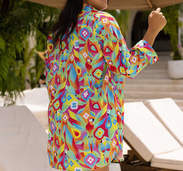The Caribbean - Women's Long Sleeve Resort Shirt