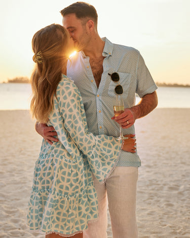 Honeymoon Couple Outfits, Beach Outfits, His and Her Beach Outfits,  Bohemian Couple Outfits, Resortwear, Beachwear, Couple Boho Outfits -   Norway