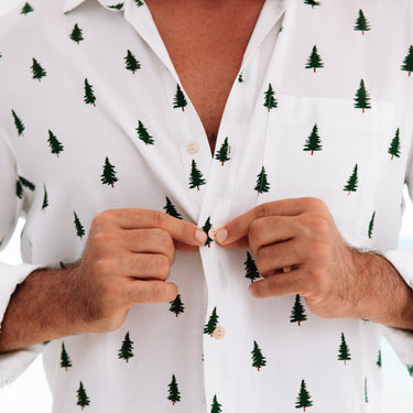 Light Gray The Pine Time - Long Sleeve Shirt