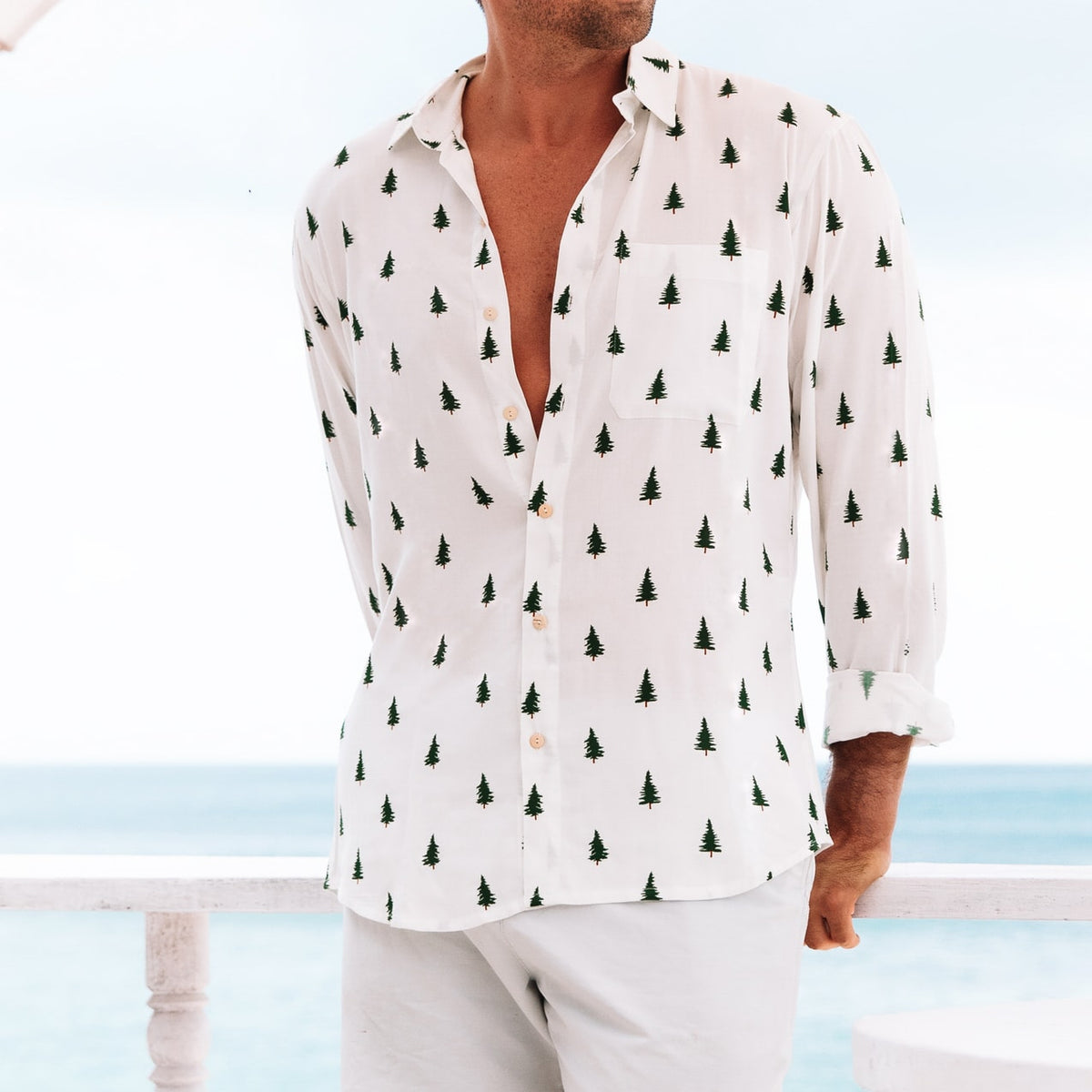 Pine Time Long Sleeve Shirt