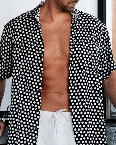 Polka Dot Button Down Shirt | The Drippin' Dots by Kenny Flowers
