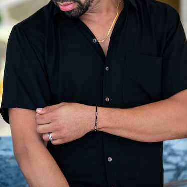 Rosy Brown The Blackout - Short Sleeve Shirt