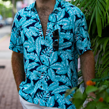 Dark Slate Gray The Wailea - Short Sleeve Shirt