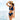 White Smoke The Ravello - Textured Navy Jacquard New Classic Bikini Bottom