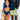 Dark Slate Gray The Ravello - Textured Navy Jacquard New Classic Bikini Bottom
