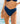 Light Gray The Ravello - Textured Navy Jacquard New Classic Bikini Bottom